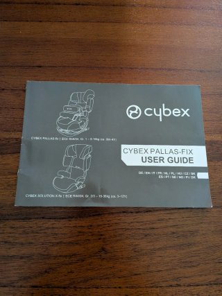 Silla coche Bebe marca Alemana Cybex Palas S Fix