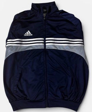 Chaqueta Adidas Vintage Original 2003 Azul/Gris