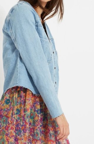 Cazadora vaquera Vero Moda azul gastado