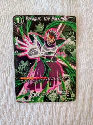 Carta Dragon Ball Super Game - Paragus PR (P-105)