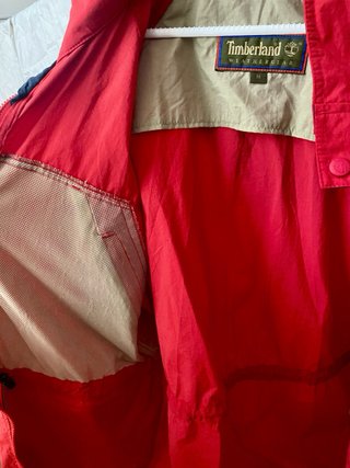 Chaqueta Timberland Roja y Azul