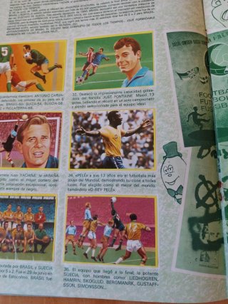 Álbum Fútbol en Acción España 82 Danone