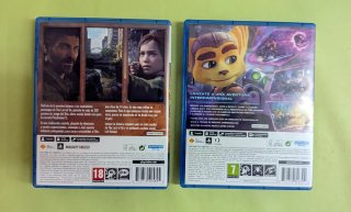 Lote 2 Videojuegos PS5: The Last of Us y Ratchet &