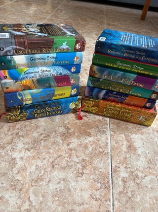Colección libros Geronimo stilton