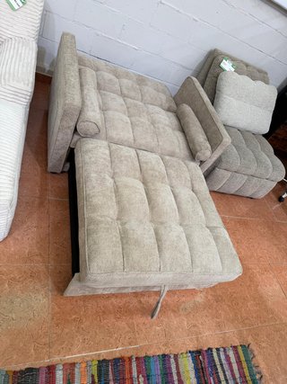 Sofá Cama 1 Plaza Beige
