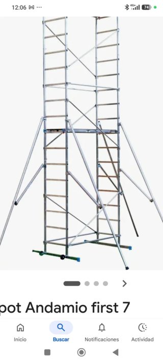 Andamio de aluminio profesional alquiler,684,al-tr