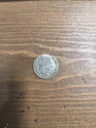 Moneda Isabel II 1868