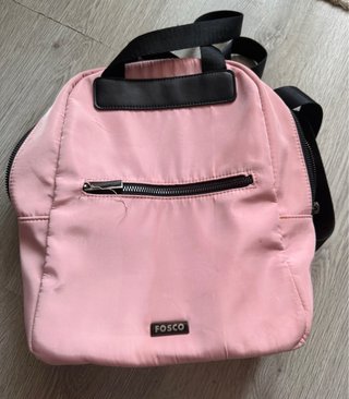 Mochila FOSCO rosa y negra
