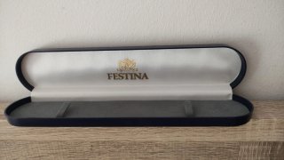 Estuche Festina para reloj azul y gris