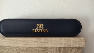 Estuche Festina para reloj azul y gris