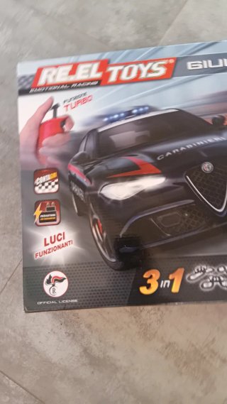Pista elettrica Reel Toys Alfa Romeo Giulia