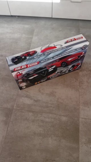 Pista elettrica Reel Toys Alfa Romeo Giulia