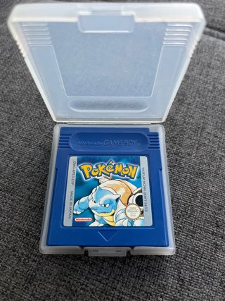 Cartuccia del videogioco Pokémon Blu per Game Boy