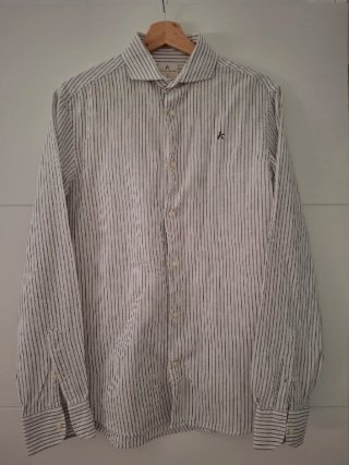 Camisa Lino Rayas Talla M