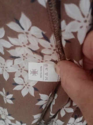 Vestito in seta fantasia floreale