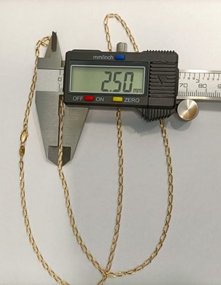 Cadena Oro 18k - Bilbao - 7,20gr - 66,5 ctms