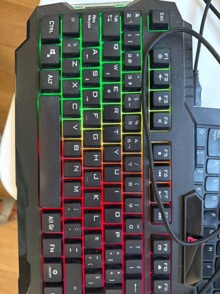 Teclado Gaming The G-Lab Keyz 120/SP RGB