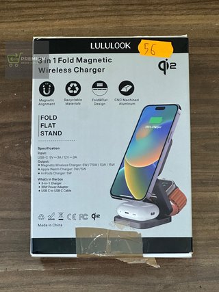 Stazione di ricarica LULULOOK Qi2 Mag-Safe 15W