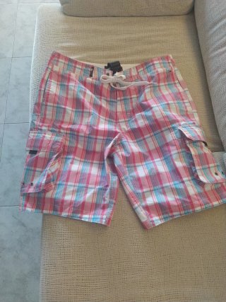 Costume da bagno a quadri Tommy Hilfiger da uomo