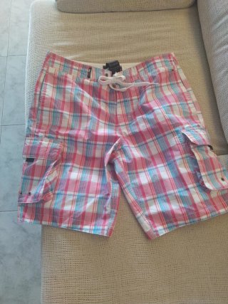 Costume da bagno a quadri Tommy Hilfiger da uomo