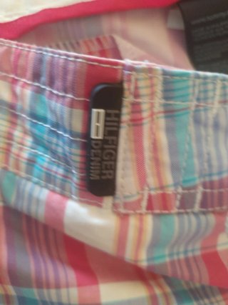 Costume da bagno a quadri Tommy Hilfiger da uomo