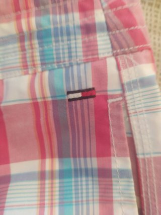 Costume da bagno a quadri Tommy Hilfiger da uomo