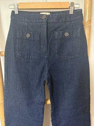 Jeans Sézane Azul Talle Alto