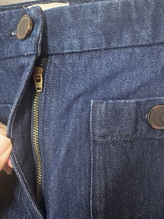 Jeans Sézane Azul Talle Alto
