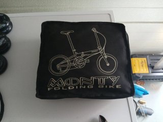 Funda para bicicleta plegable Monty