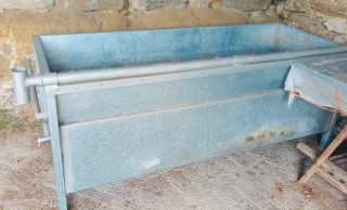Bañera para pelar cerdos