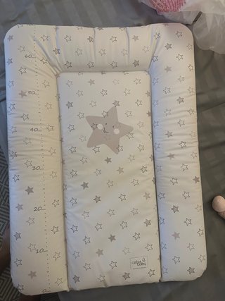 Cambiador bebé estrellas impermeable