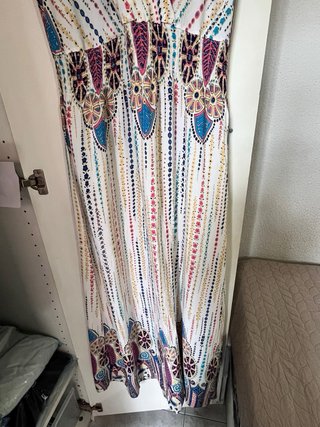 Vestido largo estampado boho Talla M