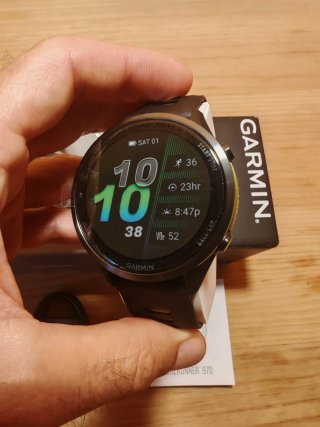 Garmin Forerunner 970 Zafiro Titanio