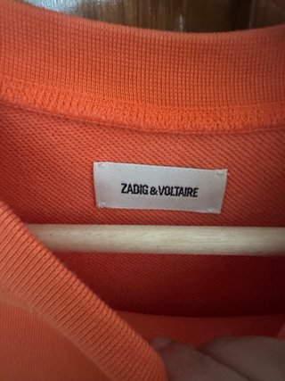 Sudadera naranja Rock n Roll niña talla 14