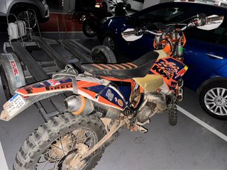 KTM 300 EXC 2012 + Remolque