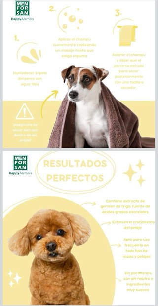 Champú MENFORSAN para cachorros 300 ml - Nuevo