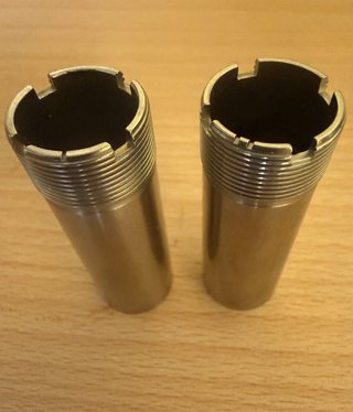 Mobilchokes calibre 20 1 y 2 estrellas, Acero inox