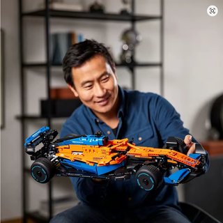 McLaren F1 Tipo Lego, 1432 piezas + Kit LED