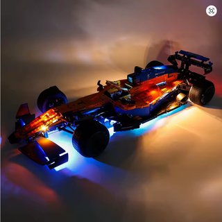 McLaren F1 Tipo Lego, 1432 piezas + Kit LED
