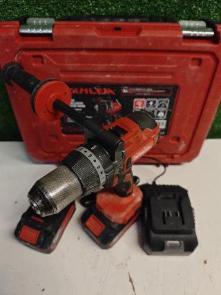 Taladro Percutor Wahlen 18V + 2 Baterías