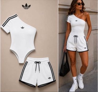 Conjunto Adidas Blanco