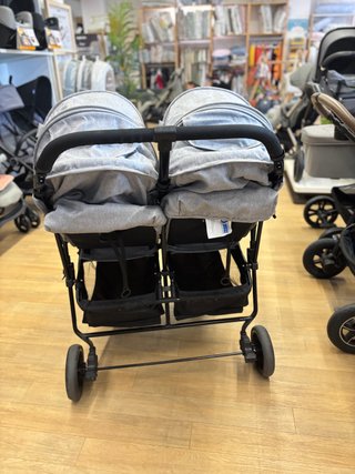 Silla gemelar Lorelli gris