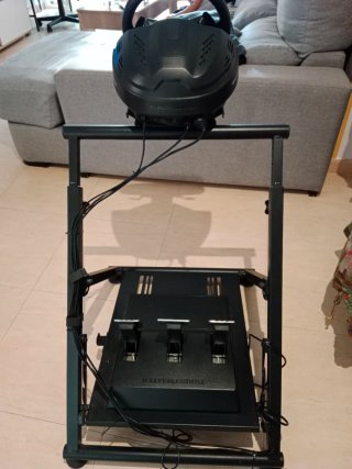 Dos Volantes Thrustmaster con Pedales