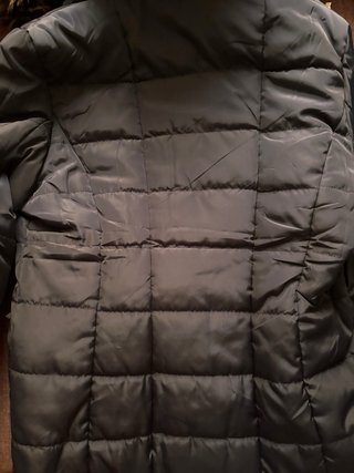 Parka Chaquetón Negro con Capucha Forrada