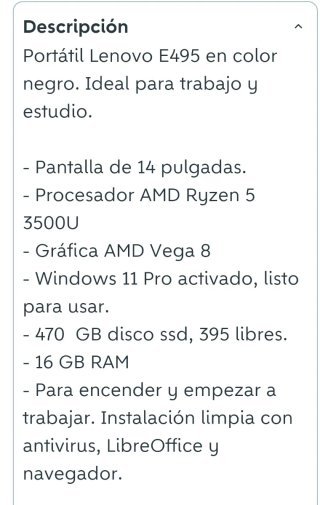 Lenovo 14 pulgadas Ordenador Portátil