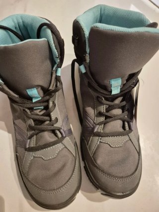 Botas de montaña Quechua Talla 41 Gris/Azul