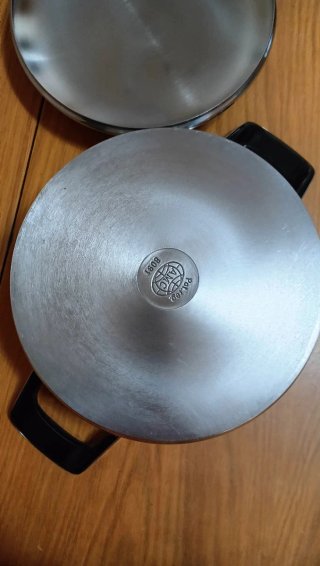 Olla AMC 24x12cm, 5 L  Visiotherm + Cestillo Nueva