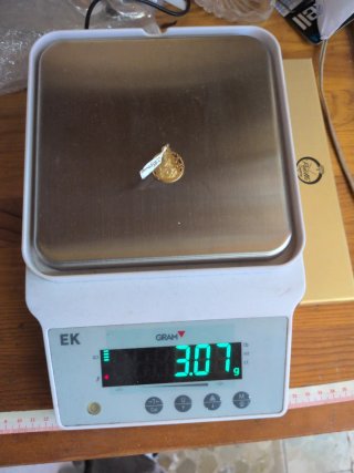 Medalla Corazón de Jesús Oro 18k Calada