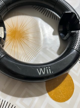 Volante nero Wii+controller wii Motion Plus inside