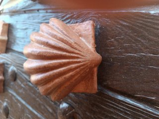 Conchas decorativas Camino de Santiago